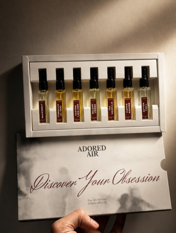 ADORED AIR Discovery Perfume Set – Pack of 7 Luxury Fragrances